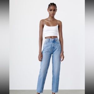 Zara mom fit jeans!